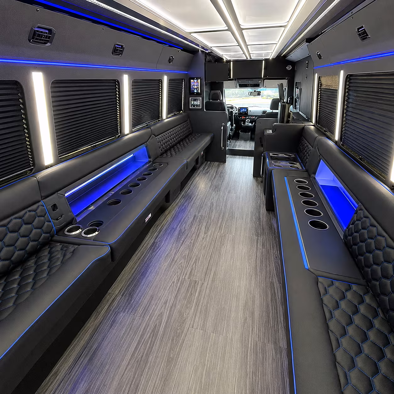 corporate party bus rental