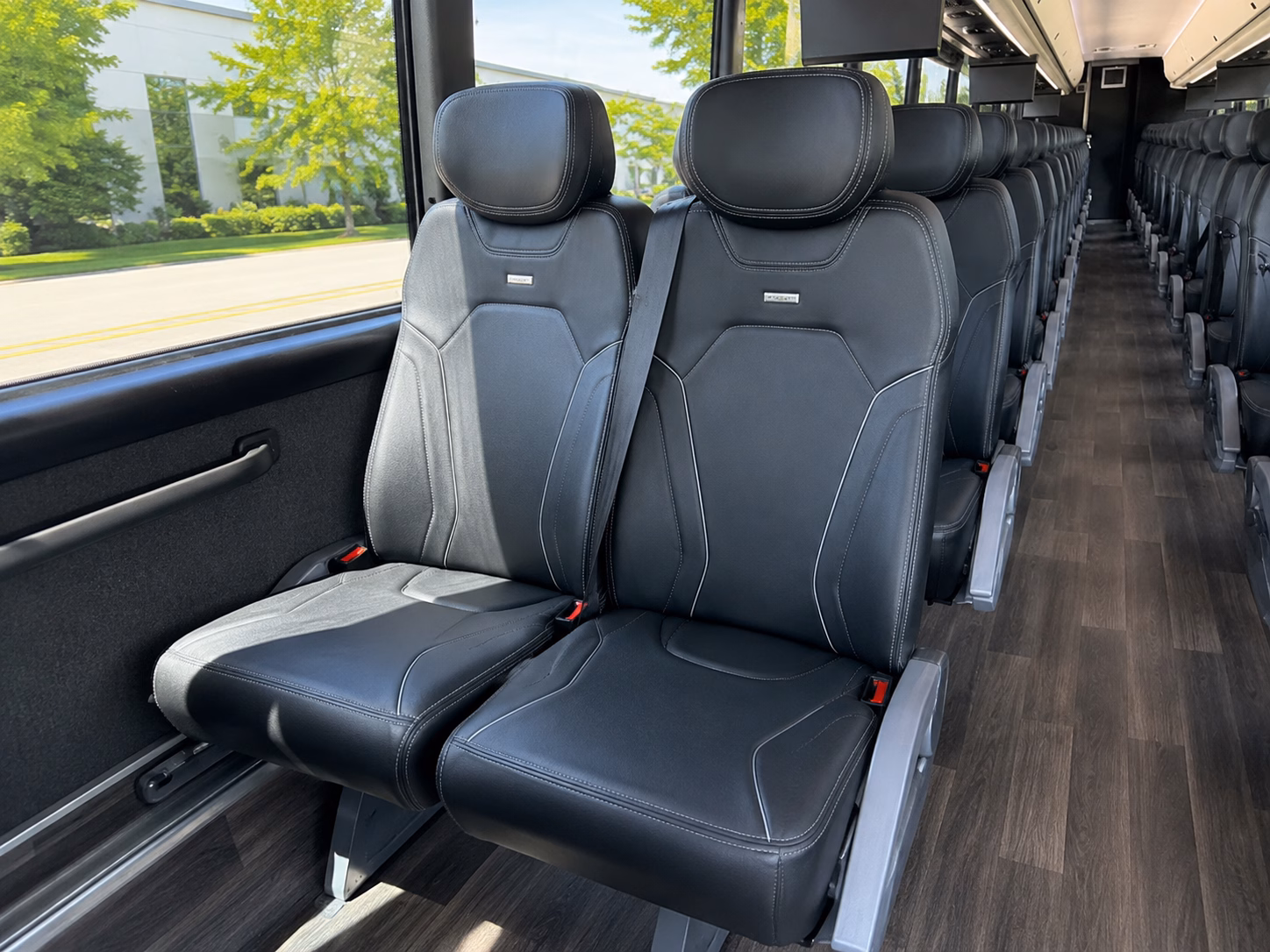 edina airport transportation onboard seating