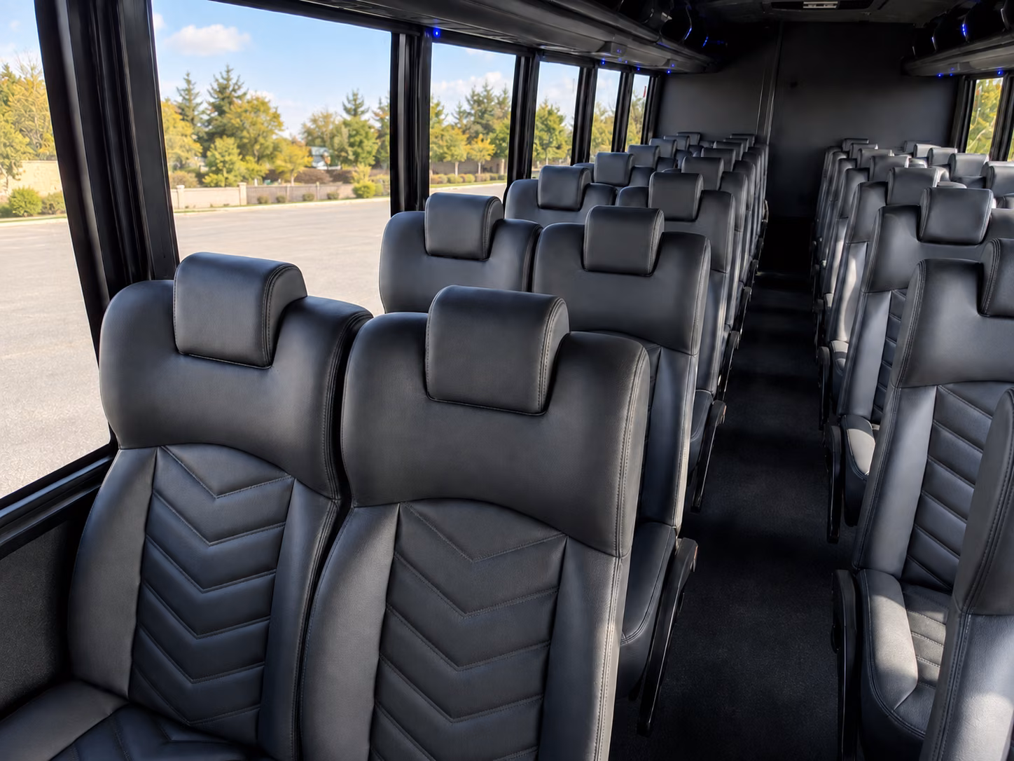 edina long distance transportation onboard seating