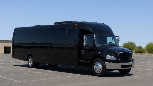 Exterior of Charter Bus Company Eagan's 18 Passenger Minibus in Eagan
