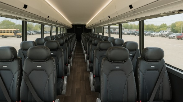 edina 30 passenger minibus inside