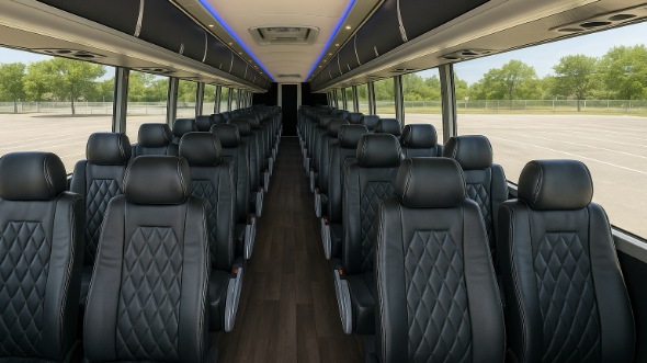 edina 54 passenger charter bus rental