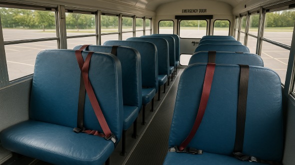 edina school bus rental interior
